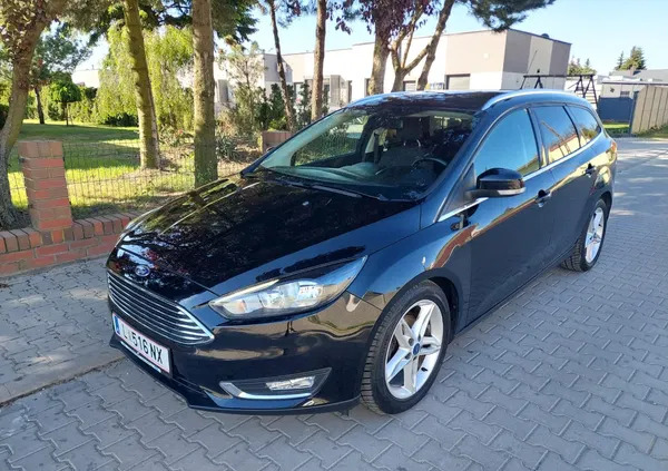wielkopolskie Ford Focus cena 44900 przebieg: 98234, rok produkcji 2016 z Leszno